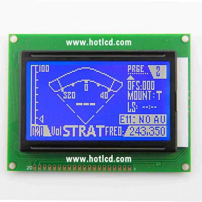 12864d藍(lán)底白字lcd液晶模組