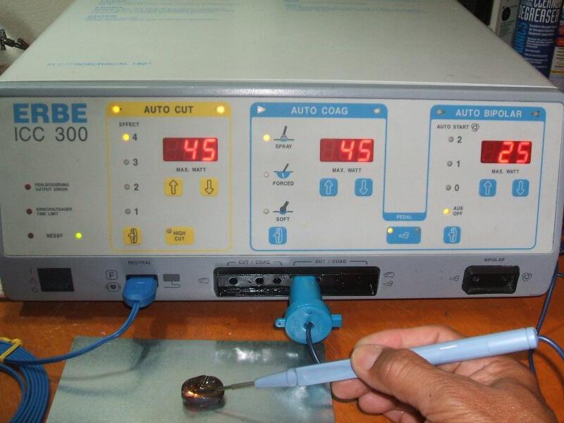 erbe 愛(ài)博電刀icc300 高頻電刀 自檢通不過(guò) 報(bào)錯(cuò)47維修